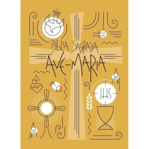 BÍBLIA SAGRADA AVE-MARIA - CAPA SÍMBOLOS