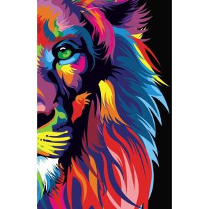 BÍBLIA ARC 860 LION COLORS - LETRA NORMAL: ALMEIDA REVISTA E CORRIGIDA