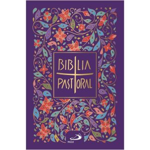 BÍBLIA PASTORAL - FLORAL - CAPA CRISTAL