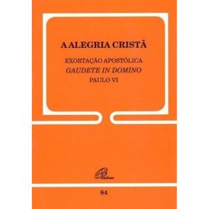 EXORTAÇÃO APOSTÓLICA SOBRE A ALEGRIA CRISTÃ - 84